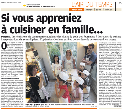 CUISINER EN FAMILLE